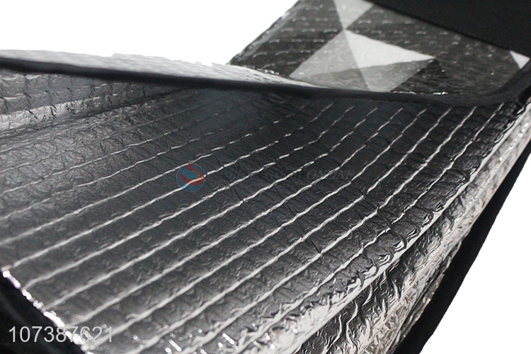 Latest style geometric universal foldable windshield sun shade car sun shield