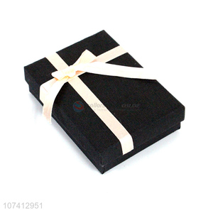 Most popular jewelry gift <em>box</em> necklace <em>packing</em> <em>box</em> with ribbon