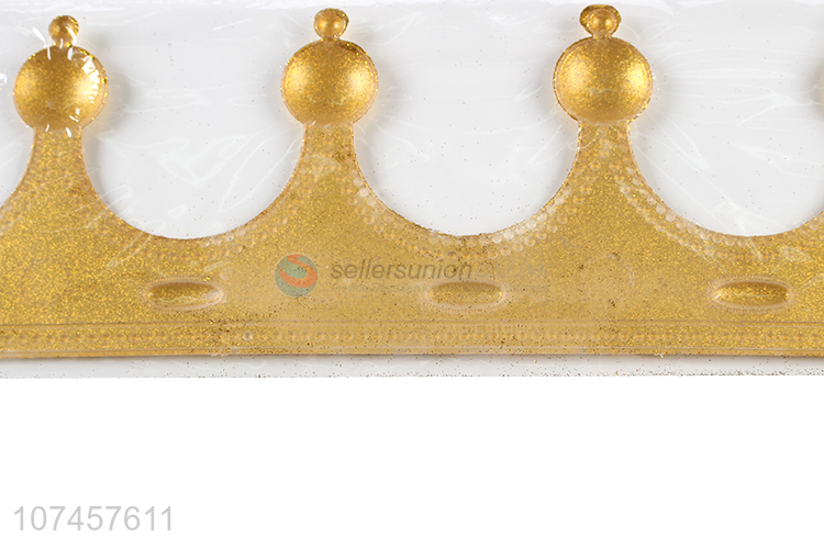 Promotion Price Novelty Fairy Crown Gold Tiara Hair Accessories