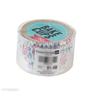 Customize Greaseproof Paper Cupcake Liners Baking Cake Paper Cups