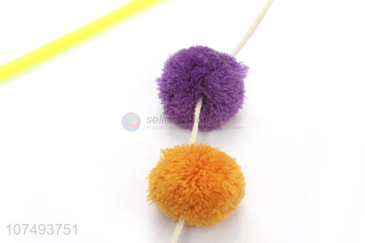 Interactive Cat Chaser Teaser Stick Wand With Bell
