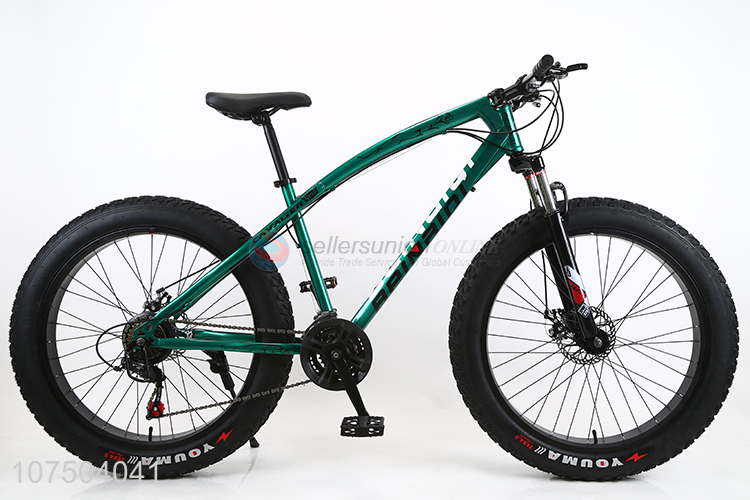 Hot Selling 26 Inch Adults Sports Snow Bicycle With Big Fat Tire