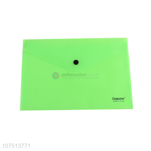 Custom Frosted File Bag Fashion Document Pouch