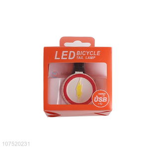 Hot selling lightning design led bicycle taillight bike tail lamp