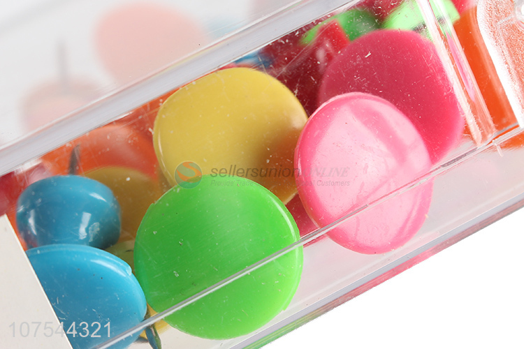 High quality push pins office school stationery 20pcs push pins
