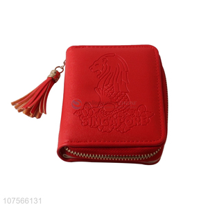 Good sale fashionable long wallet <em>ladies</em> <em>purse</em> with zipper