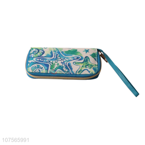 Wholesale women pu leather <em>purse</em> <em>ladies</em> card holder wallet