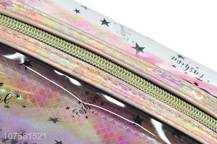 Hot selling colorful pvc makeup bag cosmetic pouch wash bag