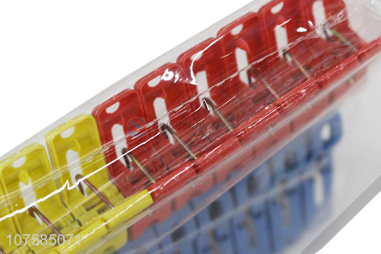 Hot Selling Plastic Clothespins Colorful Plastic Clip
