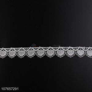 New arrival embroidered lace trim with high quality 