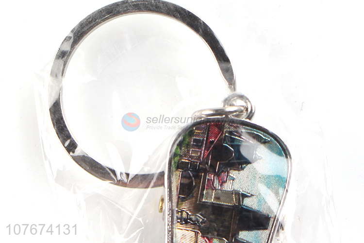 Most popular creative design metal key chain for friends gifts