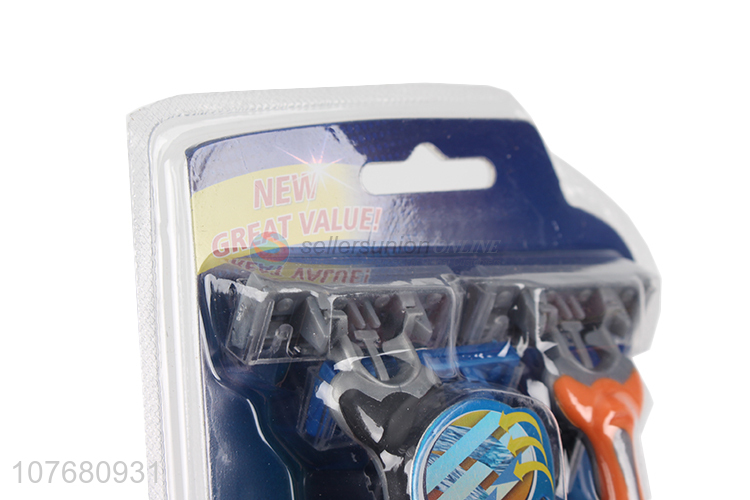 Popular product triple blade razor for smooth shave