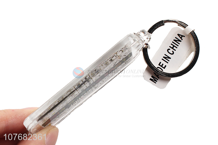 Creative design Puerto Rico souvenir key chain acrylic keyring