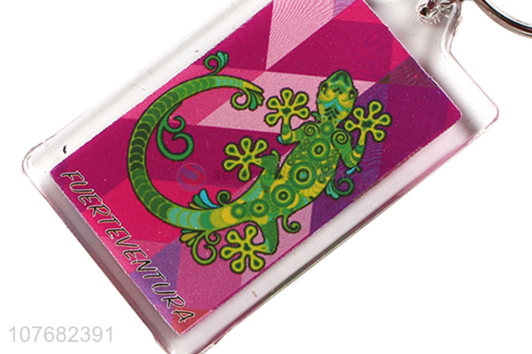 New products Fuerteventura souvenir key chain acrylic keychain