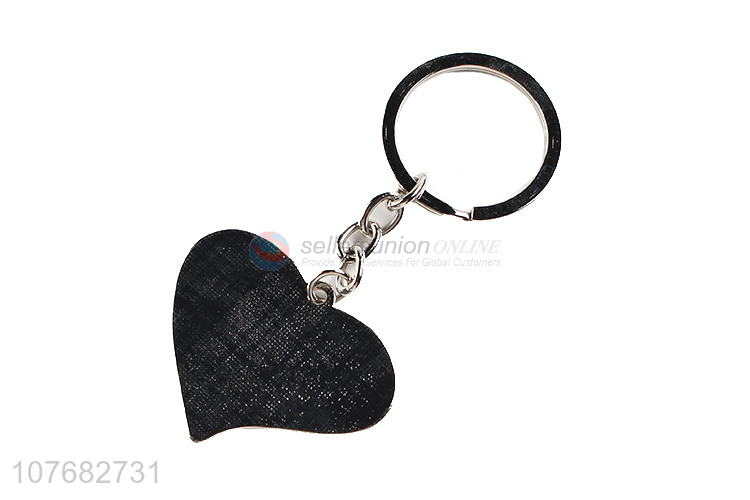Recent products heart shape key chain metal keychain key ring