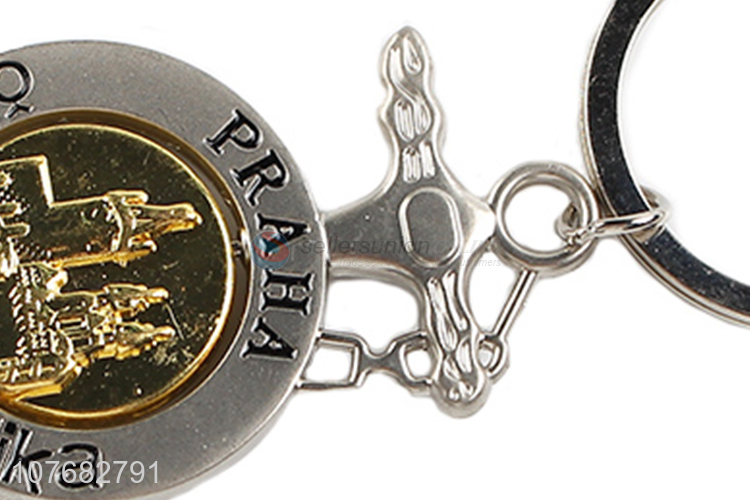 Best selling silver key chain metal keychain key ring