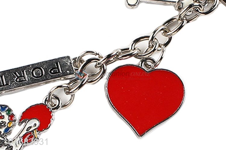 New arrival pendant key chain metal keychain key ring