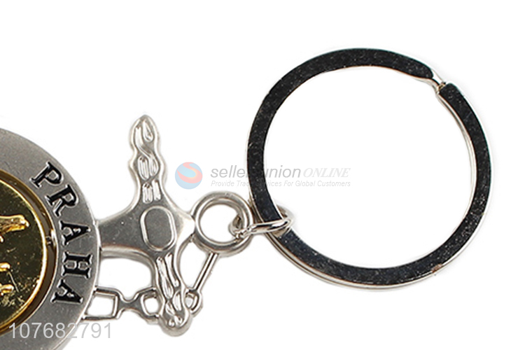 Best selling silver key chain metal keychain key ring