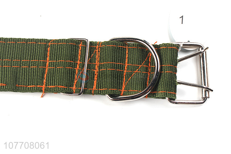 High quality traction collar pet training collar collar woven collar