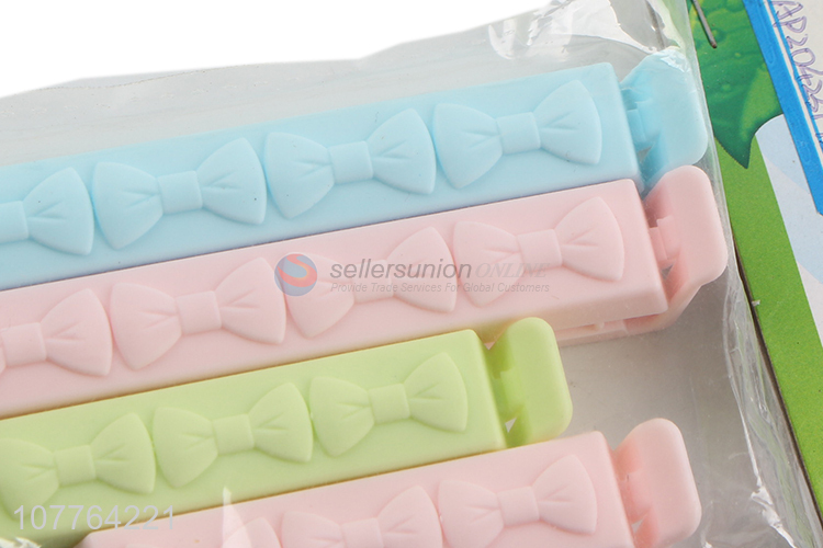 Wholesale durable food bag sealing clip snacks bag sealing clamps