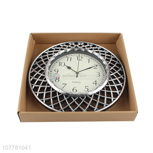 Hot sale splendid silence quartz wall clock artistic hanging clock