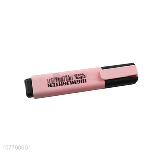 Hot sale plastic highlighter <em>pen</em> plastic <em>marking</em> <em>pen</em>