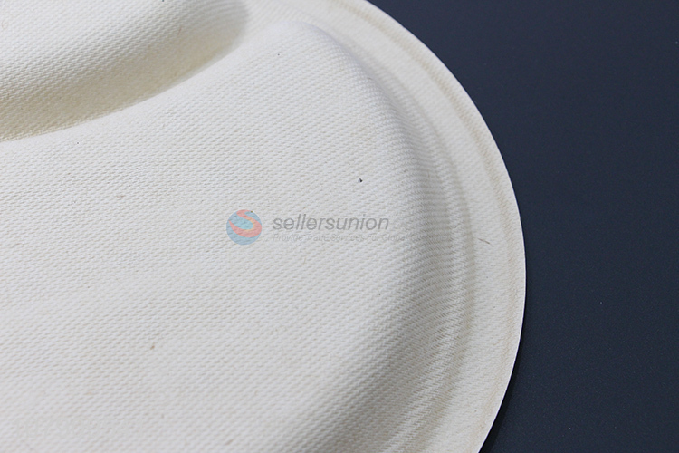 Good wholesale price white disposable round dinner plate
