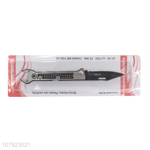 High quality silver multifunctional combination tool folding knife