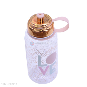 China manufacturer fancy high capacity drinking bottle plastic water bottle