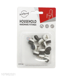 Wholesale Furniture Felt <em>Pad</em> With Nails For Chair <em>Table</em> <em>Leg</em> Protector