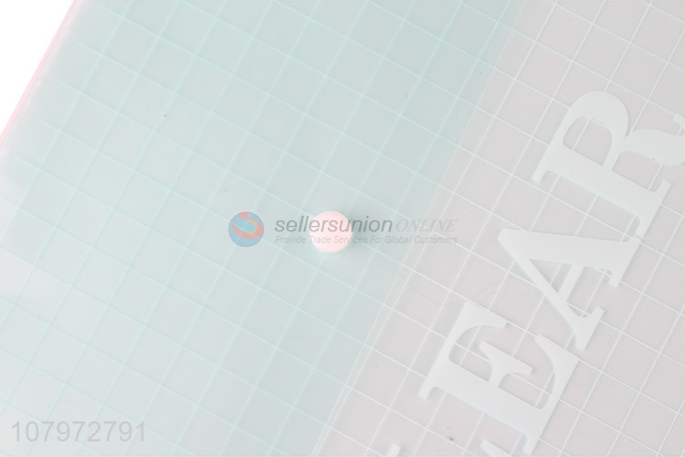 Wholesale cheap price clear file document storage bag for office