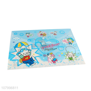 Cartoon Printing Plastic <em>File</em> Bags <em>File</em> <em>Folder</em> With Button