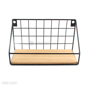 New arrival bathroom kitchen metal wall shelf wall-mounted storage rack