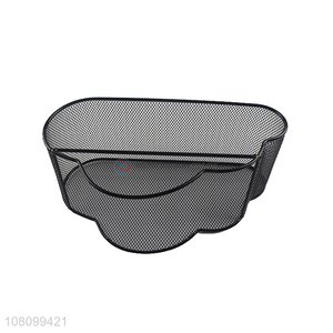 High quality creative multifunctional iron mesh storag rack shelf
