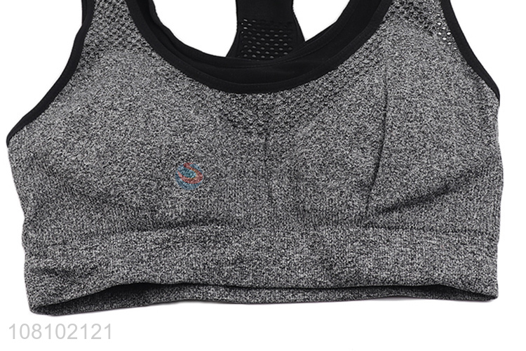 Latest products breathable sports yoga bra for underwear