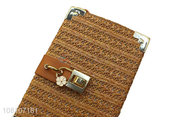 Newest Rectangular Shoulder Bag With Lock For Women
