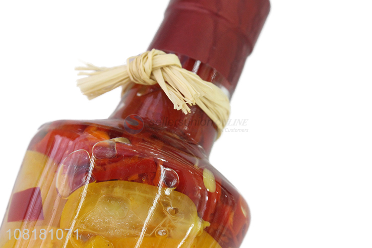 Best selling restaurant decoration simulation vegetable glass jar