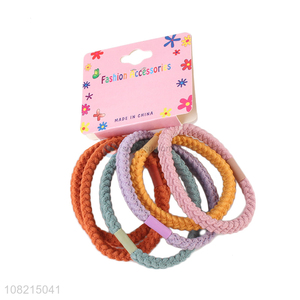 Wholesale Ladies Hair Rope Elastic Hair Ring Hair Tie