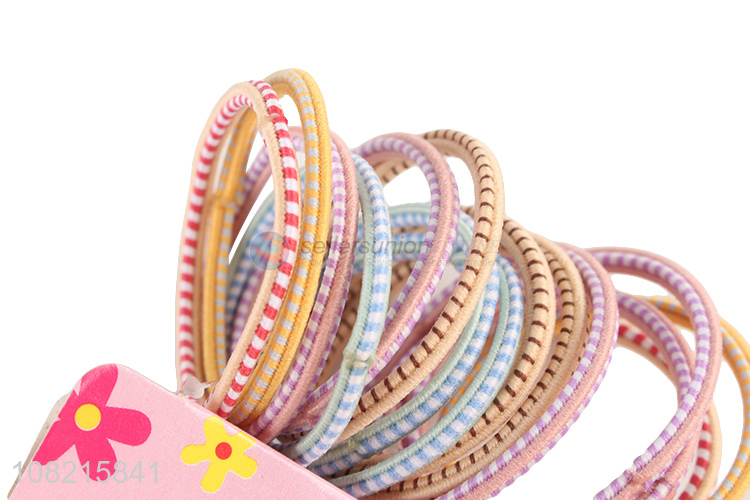 Good Price 16 Pieces Elastic Hair Ring Fashion Hair Rope