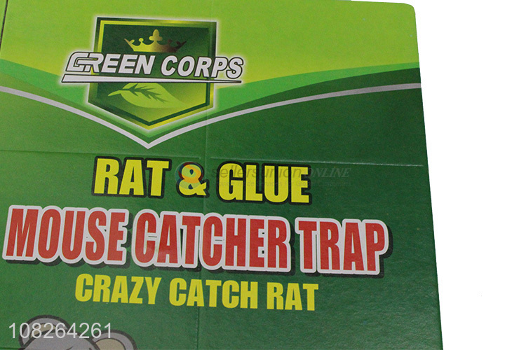 Chian supplier mouse catcher trap rat glue trap harmless to man