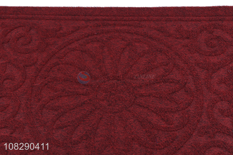Good quality creative non-slip mat PVC floor mat for porch