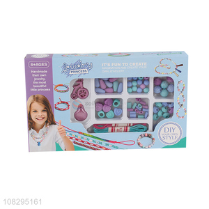 Wholesale pop beads girls DIY jewelry necklace bracelet making kit