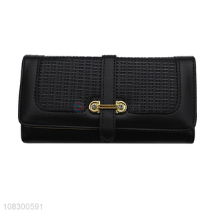 New arrival trifold wallets purse pu leather clutch wallets