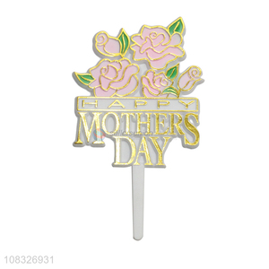 New Style Cake Topper For M Other's Day Cake Decoration
