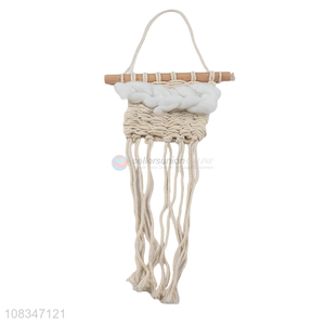 Hot Sale Nordic Style Hand Woven Tassel Tapestry Wall Hanging