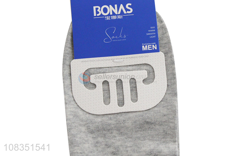 Wholesale durable comfortable thin cotton ankle socks men socks