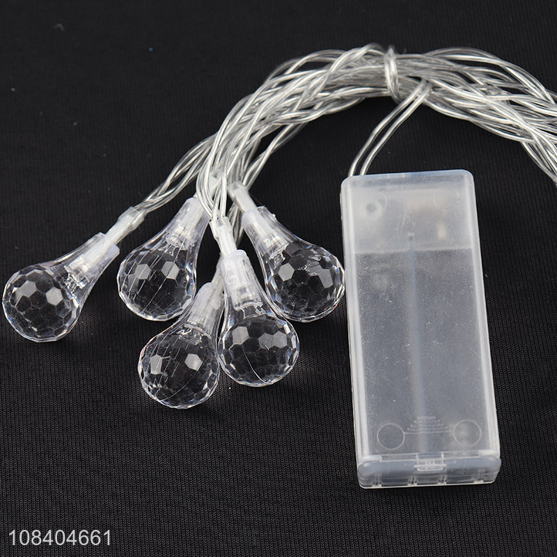 Wholesale christmas string lights transparent decoration