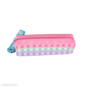 Wholesale pop <em>pencil</em> <em>box</em> pop it <em>pencil</em> case fidget toy for kids