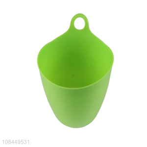 Wholesale multi-use mini wall hanging storage bucket desktop waste paper basket