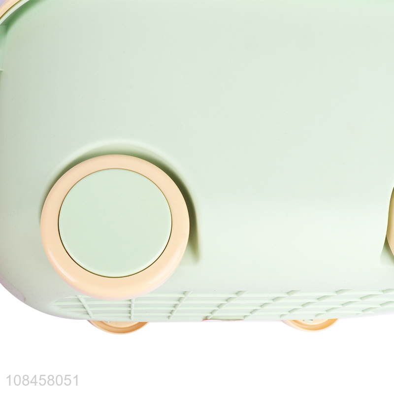 Yiwu direct sale cartoon storage case with pulley
